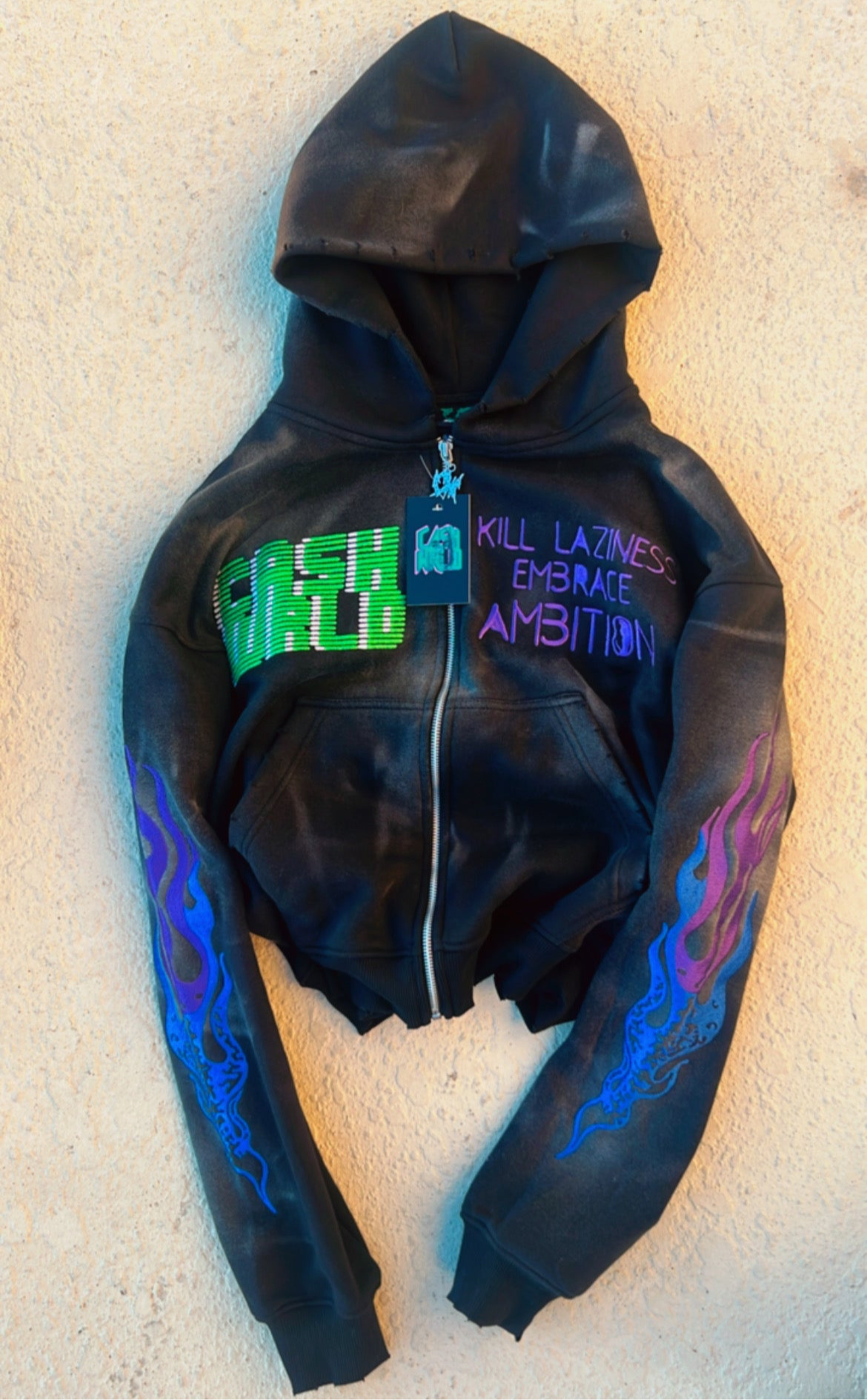 Ambition zip-up (purple)