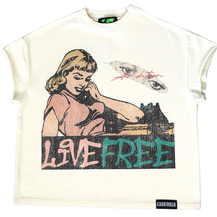 "LIVE FREE" Tee