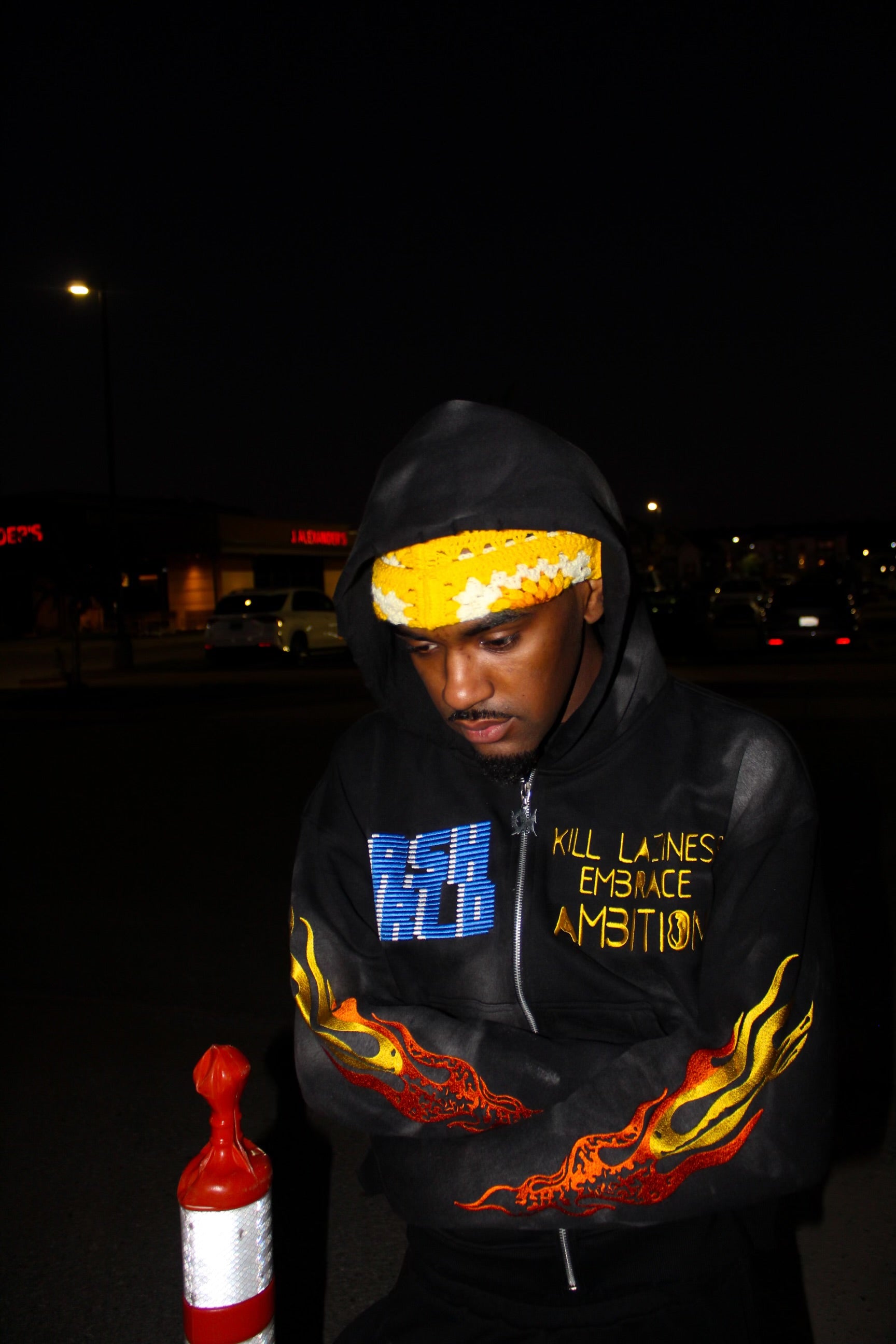 Ambition zip-up (yellow)