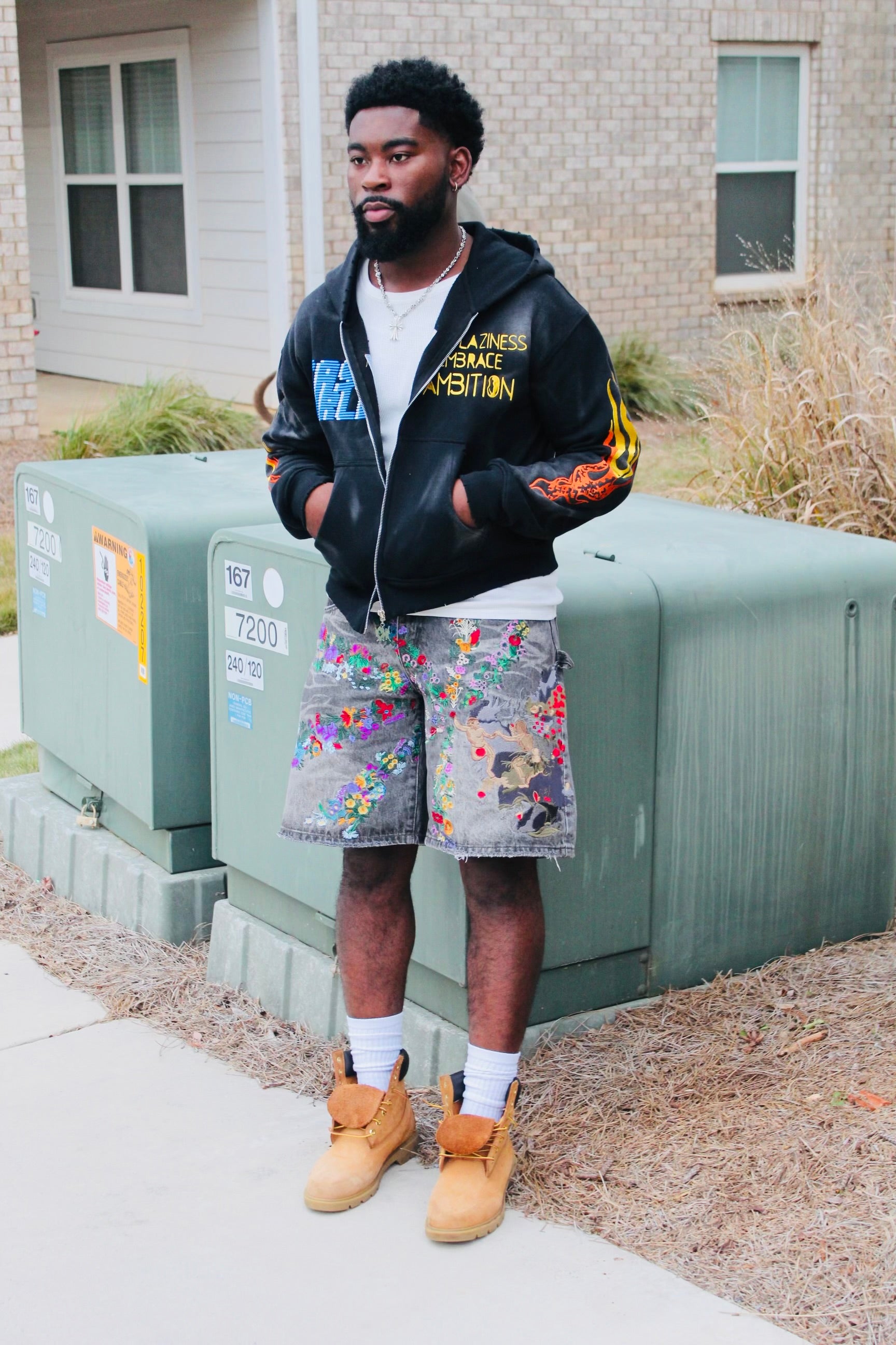 Ambition zip-up (yellow)