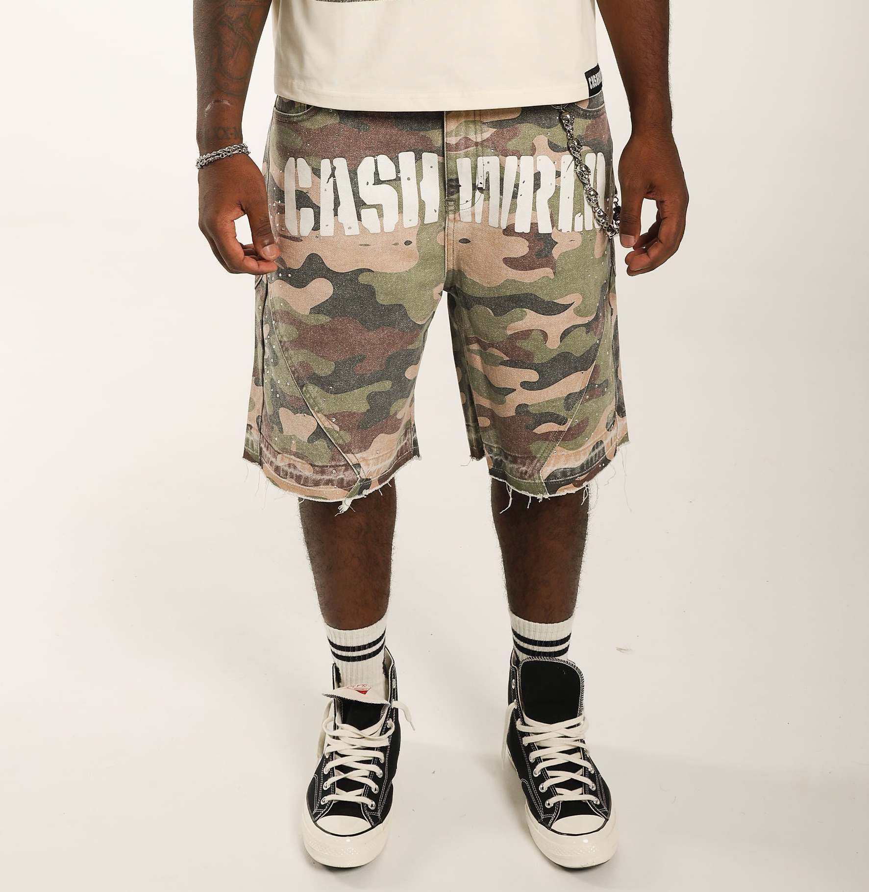 Camo Jorts