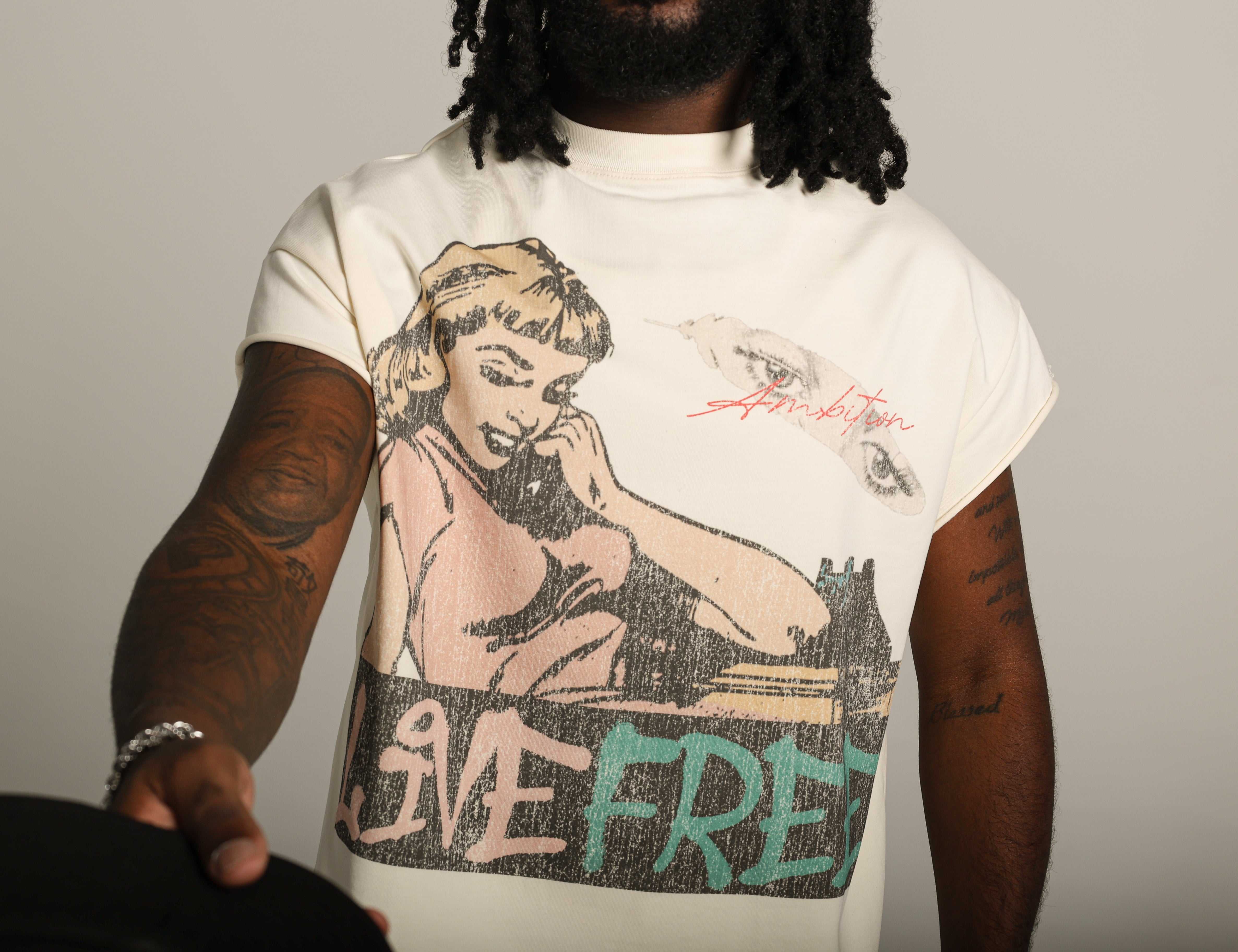"LIVE FREE" Tee