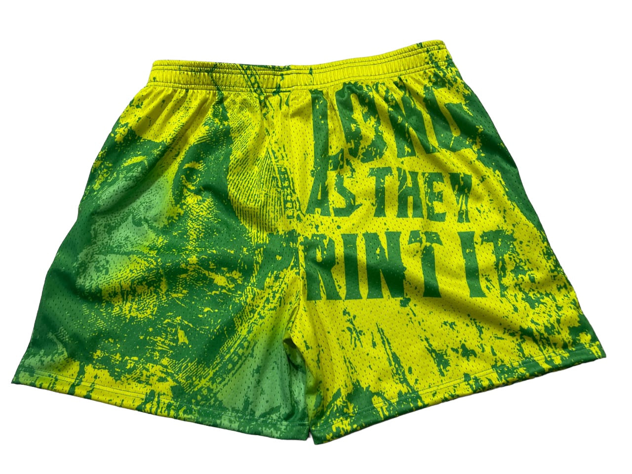 Mesh Cropped Shorts with Deep Pockets