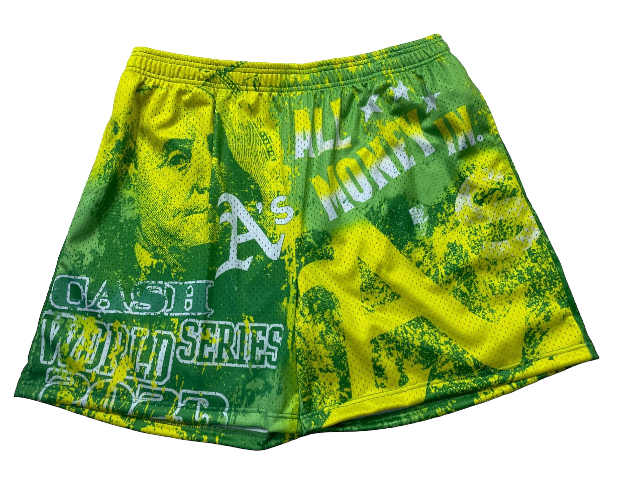 Mesh Cropped Shorts with Deep Pockets