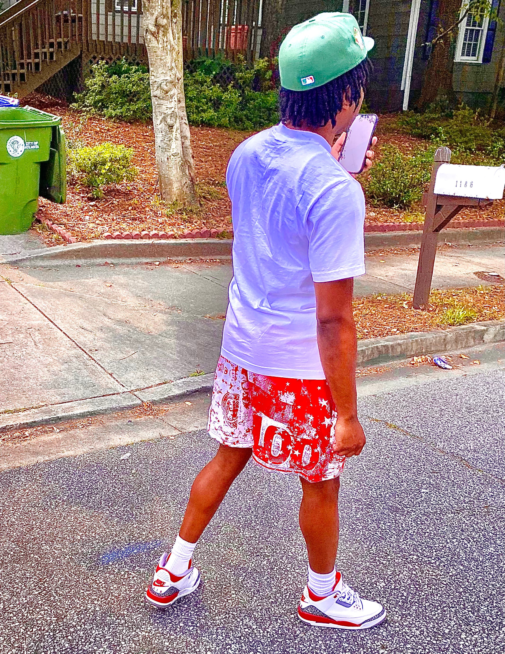 Hundred shorts (red)